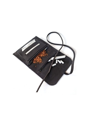 Küçük Kesesi Cüzdan Hakiki Deri Açık Boyut: 13cm 19cm Siyah