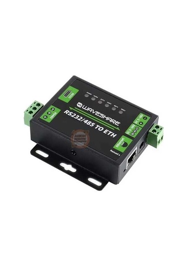 Endüstriyel Rs232/rs485-rj45 Ethernet Dönüştürücü Waveshare Çift Seri Bağlantı Noktası