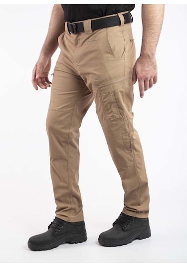 Vav Wear Tactical Pantolon Dayanıklı Rahat Terletmez Kargo Outdoor Hıdden13 Bej