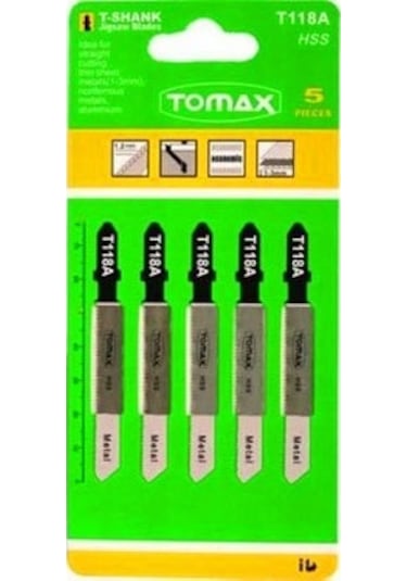 Metal 5 Parça Dekobaj Bıçak Dekupaj 5023