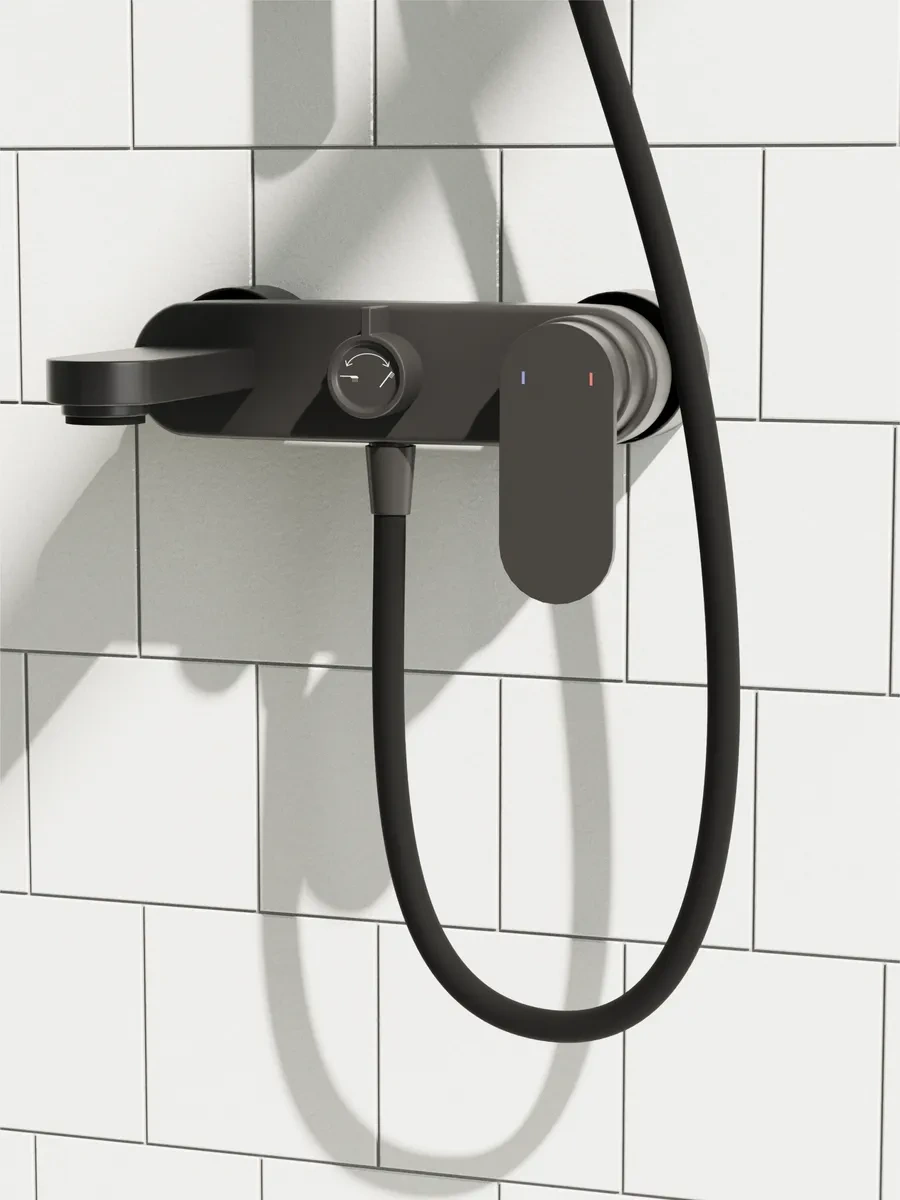 Pragma Hme2.bsı2.012 Silikon Duş Hortumu, 200 Cm 291184827 Siyah Mat