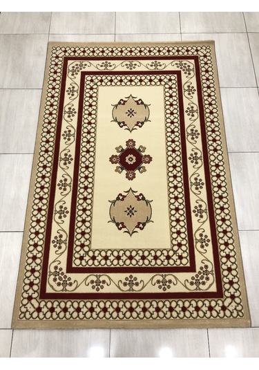 Saray Halı Gold Serisi 2165 Krem 150X230 %100 Yün Halı 4 M2 Krem