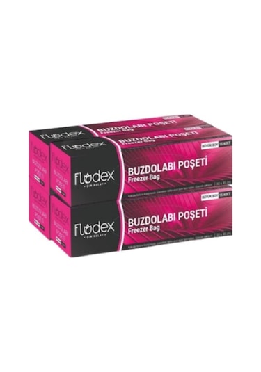 Flodex Buzdolabı Poşeti 4 Paket
