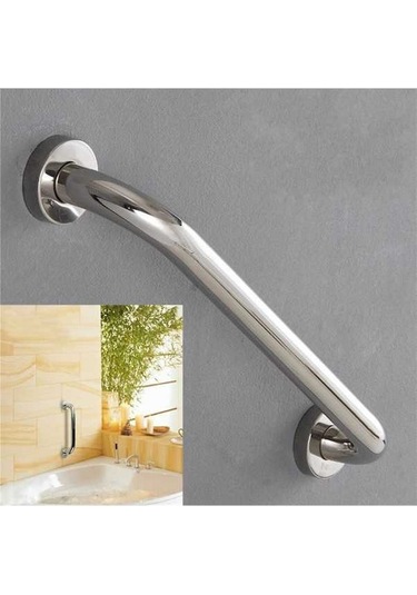 Bloomnest Lebıhmurah Bf1892 25cm Paslanmaz Çelik Banyo Küvet Tutacağı, Tutma Raylı Destek Kolu, Dayanıklı Gümüş