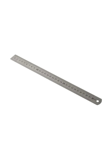 Çelik Cetvel 30 Cm