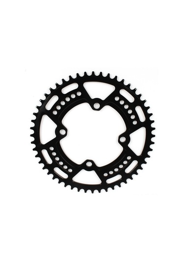 Hombey Dağ Bisikleti 104bcd Tek Disk Zincir Tersi, 7075-t6 Alüminyum, 8-12s Uyumlu, 46t Siyah