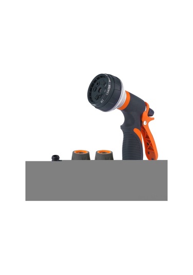 Mufunye Ev Ve Bahçe İçin 8 Fonksiyonlu Yüksek Basınçlı Su Silindiri - Abs+tpr Malzemeyle Araba Yıkama Ve Sulama Aleti