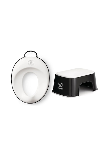 BabyBjörn Klozet Adaptörü & Safe Step Banyo Basamağı / Black White