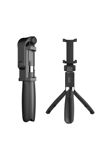 Padalink Siyah Bt Uzatılabilir Tripod: Telefon İçin 270 Açı, 10m Uzaktan Kumanda, Seyahat-fotoğraf Çekimi İçin Çok Fonksiyonlu Ayak Kahverengi