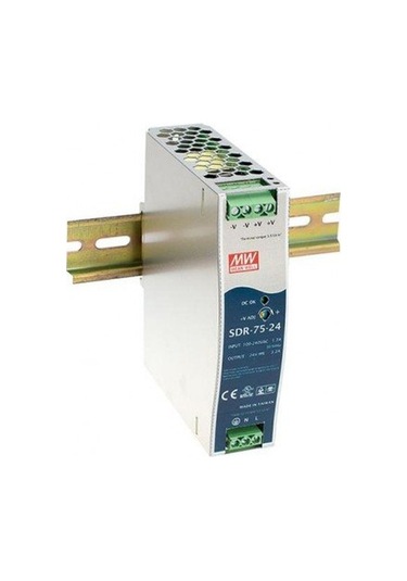 Meanwell Sdr -75-48 Güç Kaynağı - 76.8w 48v 1.6a - İnce Yüksek Effi.