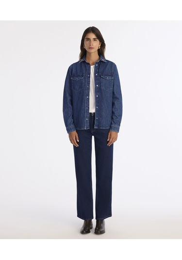 Yargıcı Regular Gömlek Yaka Uzun Kol Gömlek 25kkgm6039x 515 Mavi