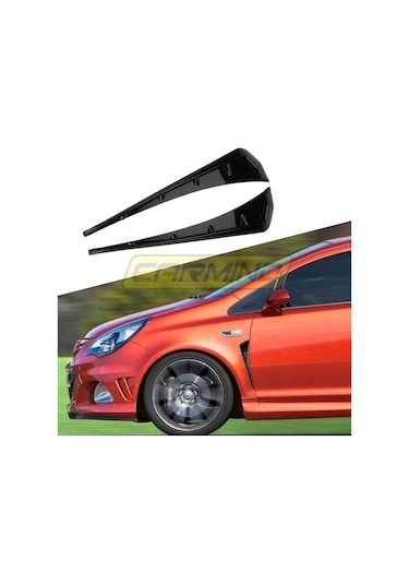 Opel Corsa D Yan Çamurluk Venti Piano Black 2 Adet
