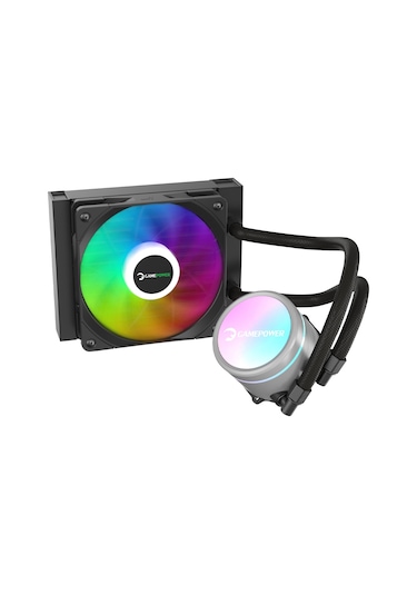 Gamepower Skadi V2 120 Argb 120mm Sıvı İşlemci Soğutucu Am5 Ve Lg