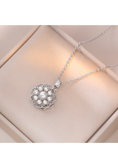 Bayan Kolye: Moda Estetiği Titanyum Çelik Kolye No.335 Çok REnkli