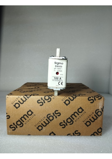 Snh00ı0100 120ka 100a Nh00 Çift Göstergeli Bıçaklı Sigorta