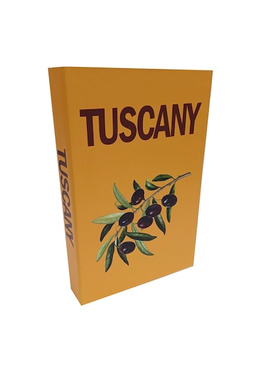 2026-773 Tuscany Dekoratif Kitap Kutusu