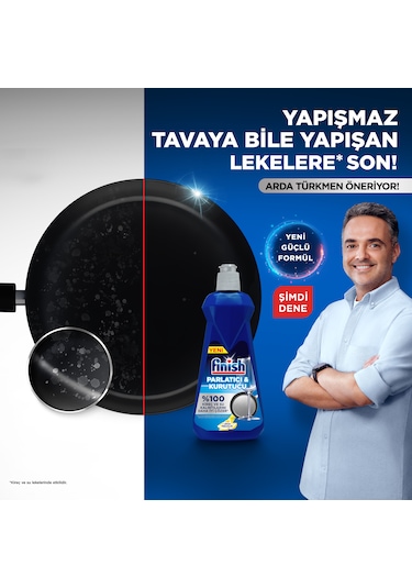 Finish Bulaşık Makinesi Parlatıcı Limon Ferahlığı 800 ML