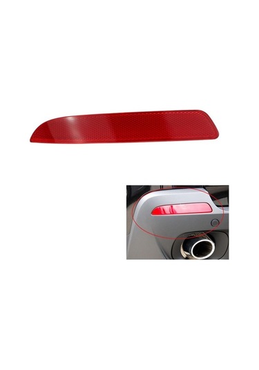 Trendooze Homyl Arka Tampon Reflektörü Bmw X5 E70 Trim Sol Renk Farklı Tasarım