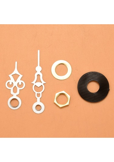 Gatherco Kendin Yap Saat Metal Doku Yaratıcı Duvar Saati Retro Duvar Saati Hareketi Aksesuarları Diğer