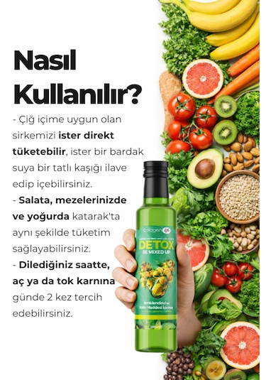 Collagen Life Detox Sirkesi Be Mixed Up - 250 Ml