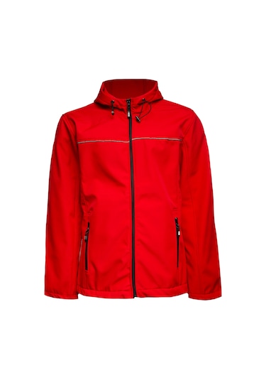 Softshell Kapşonlu Mont 001