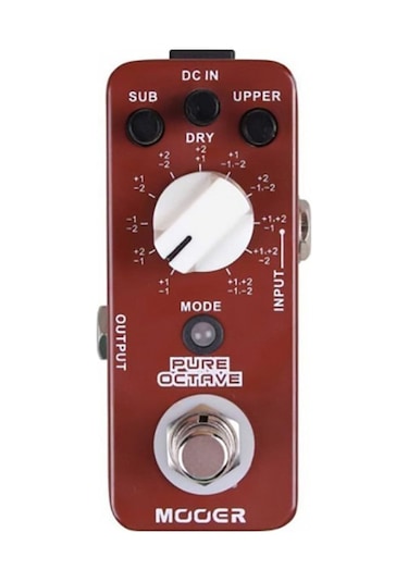 Mooer Moc1 Micro Serisi Pure Octave Pedal