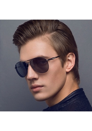 Cbtx Hdcrafter E011 Fishing Drive Erkek Güneş Gözlüğü Siyah - Gri