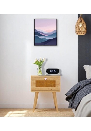 Floradesign Bali Jüte Çekmeceli Komodin Kahverengi