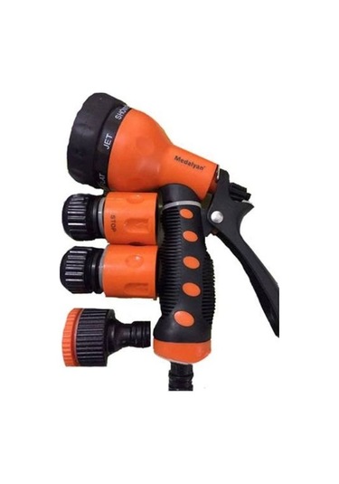 Sulama Tabancası - 4lü Sulama Sistemi 7 Fonkiyonlu 5306