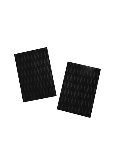 2 Parça Eva Çekiş Pad Surfboard Sörf Kiteboard Siyah Için Sup Güverte Kavrama