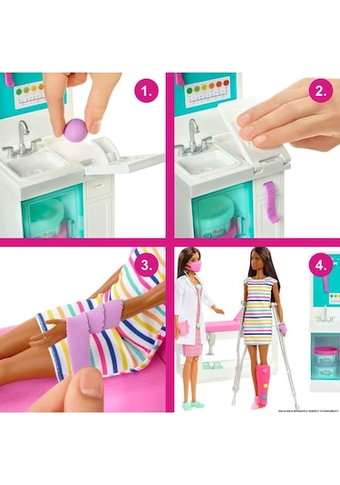 Barbie Nin Polikliniği Oyun Seti Gtn61