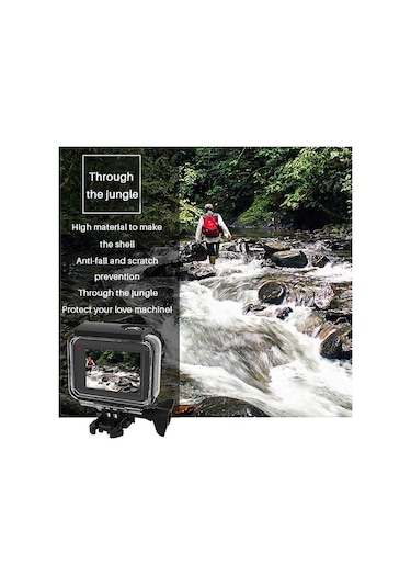 Ulanzi G8 - 1 Gopro Hero 8 Black Su Geçirmez Housing
