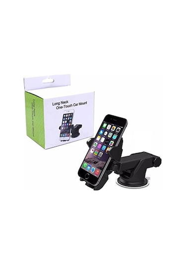 Long Neck One Touch Car Mount Araç İçi Telefonu Tutucu 4490 Diğer