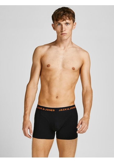 Jack&Jones Jacblack Frıday Erkek Boxer 5'Li Paket Siyah