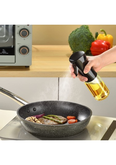 Seçkin Trend Çok Amaçlı Cam Şişe Püskürtmeli Dağıtıcı Yağdanlık Limonluk Sirke Sosluk Spreyi Çok Renkli