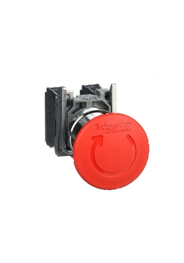 Schneider XB4BS8442 1 NK Ø40MM Acil Stop Butonu