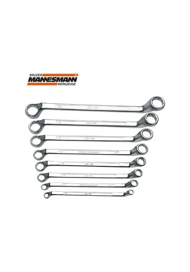 Mannesmann 140-08 Dın Yıldız İki Ağız Anahtar Takımı 8 Parça N11.1797