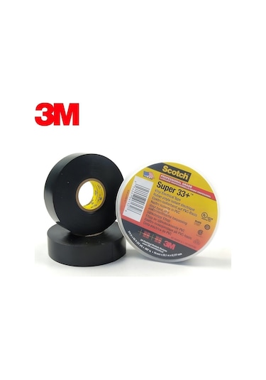 3m Scotch 33+ Elektrik İzolasyon Bandı 1 Adet 19mm X 20mt