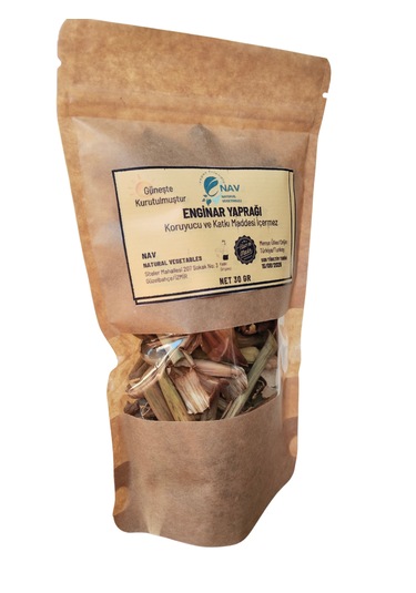 Nav Enginar Yaprağı Ev Yapımı Katkısız Koruyucusuz