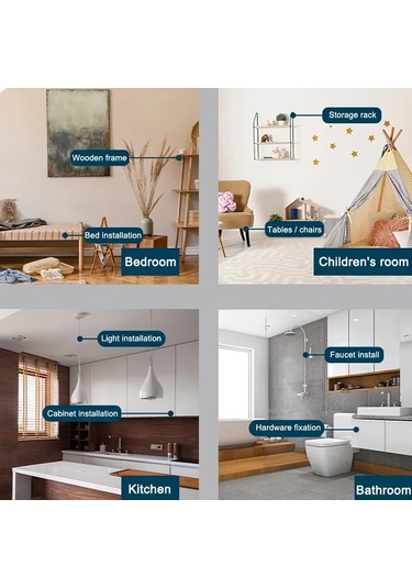 Honeybeeshop 20 Adet Kompakt Kablosuz Elektrikli Tornavida 1300mah Sarj Edilebilir 4 Hiz Ayarli 6.35mm Mandren 4nm Tork Usb Sarj Ev Dıy Tamir Aleti