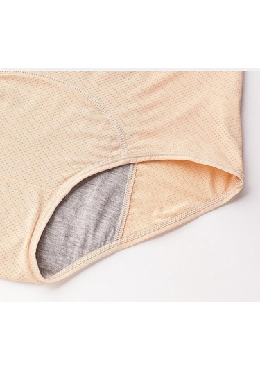 Açık Mor Kadın Sızdırmaz Adet Külot Fizyolojik Pantolon İç Pamuk Su Geçirmez Artı Boyutu Külot Açık Mor