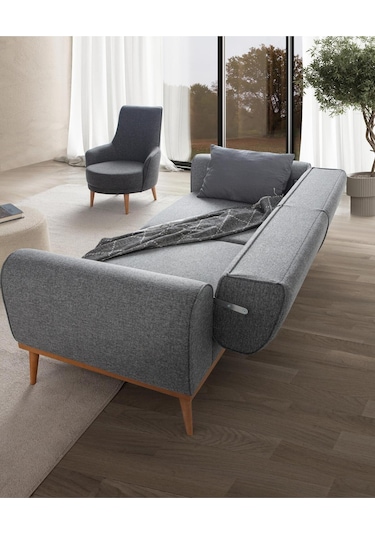 Rebull 3+3+1 Koltuk Takımı Gri