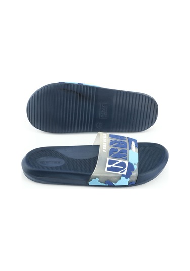 Gezer Erkek Yazlık Pu Islak Zemine Uygun Ev Banyo Bahçe Havuz Terlik Lacivert