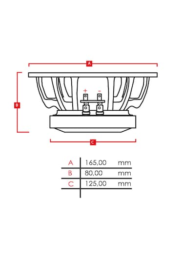 Dynamat Azap 16 Midrange 16 Cm 150w Rms 2 Adet