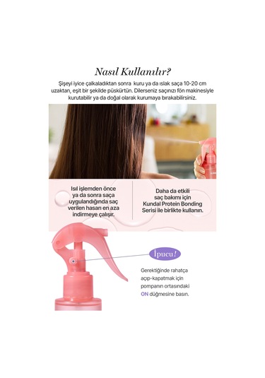 Kundal Violet Muguet Protein Bonding Hair Mist Serum 150 ML