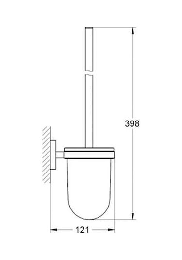 Grohe Essentials Tuvalet Fırçalığı - 40374001