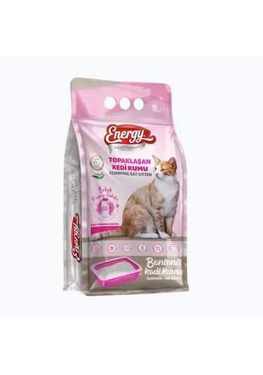 Super Premium Energy Kedi Kumu Pudra Kokulu 10 Lt
