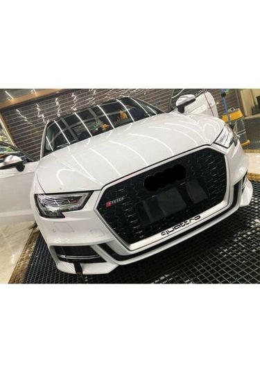 Audi A3 Rs3 2017 Ve Sonrası Uyumlu Yedek Parça Kromlu Panjur