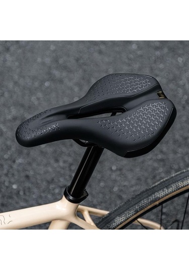 Homyl Bisiklet Koltuğu Rahat Şok Emici Erkekler Kadınlar Siyah