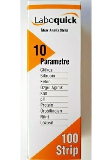 Laboquick Laboquıck 10 Parametre İdrar Analiz Stribi